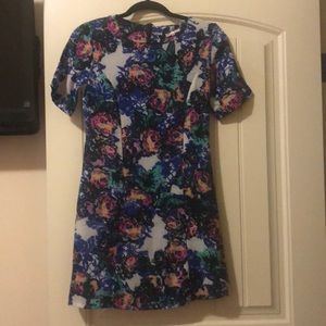 Flower print dress